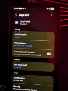 В смартфонах Samsung обнаружено шпионское приложение AppCloud