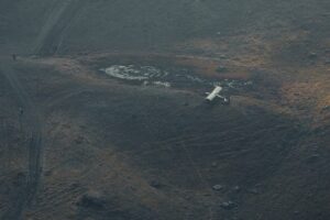 Турецкий военный самолёт разбился у границы с Грузией