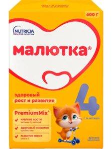 Свинец обнаружен в детской смеси «Малютка-4»