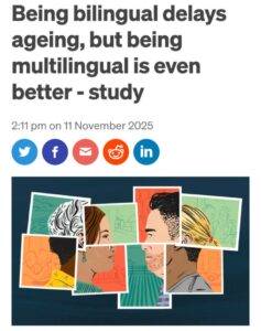 Владение языками замедляет старение мозга