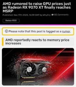 Трамп предсказывает резкий рост цен на видеокарты