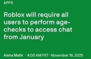 Roblox вводит верификацию по паспорту и селфи