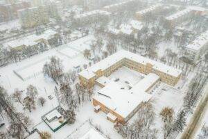 Первый снег выпал в подмосковном Рузском городском округе