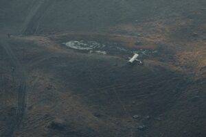 Турецкий военный самолёт разбился у границы с Грузией